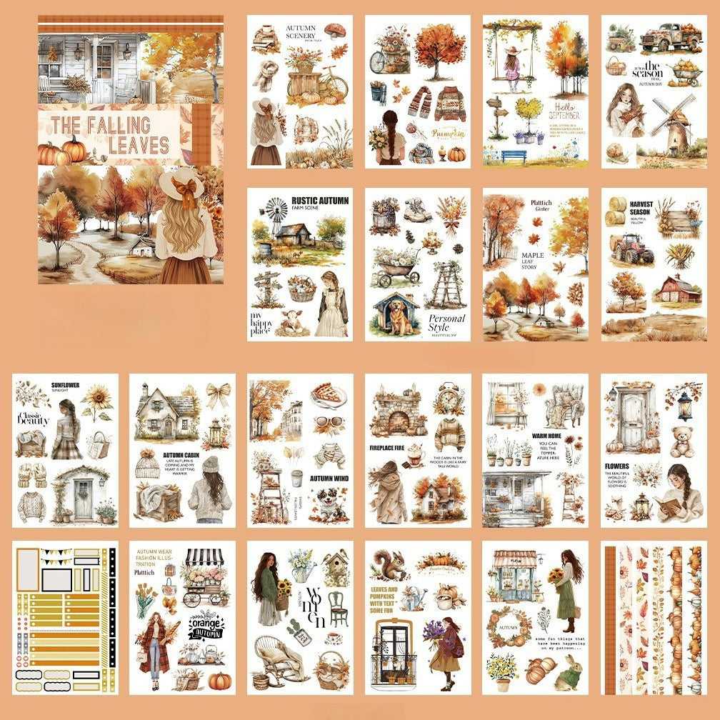 Gentle Autumn Sticker Book