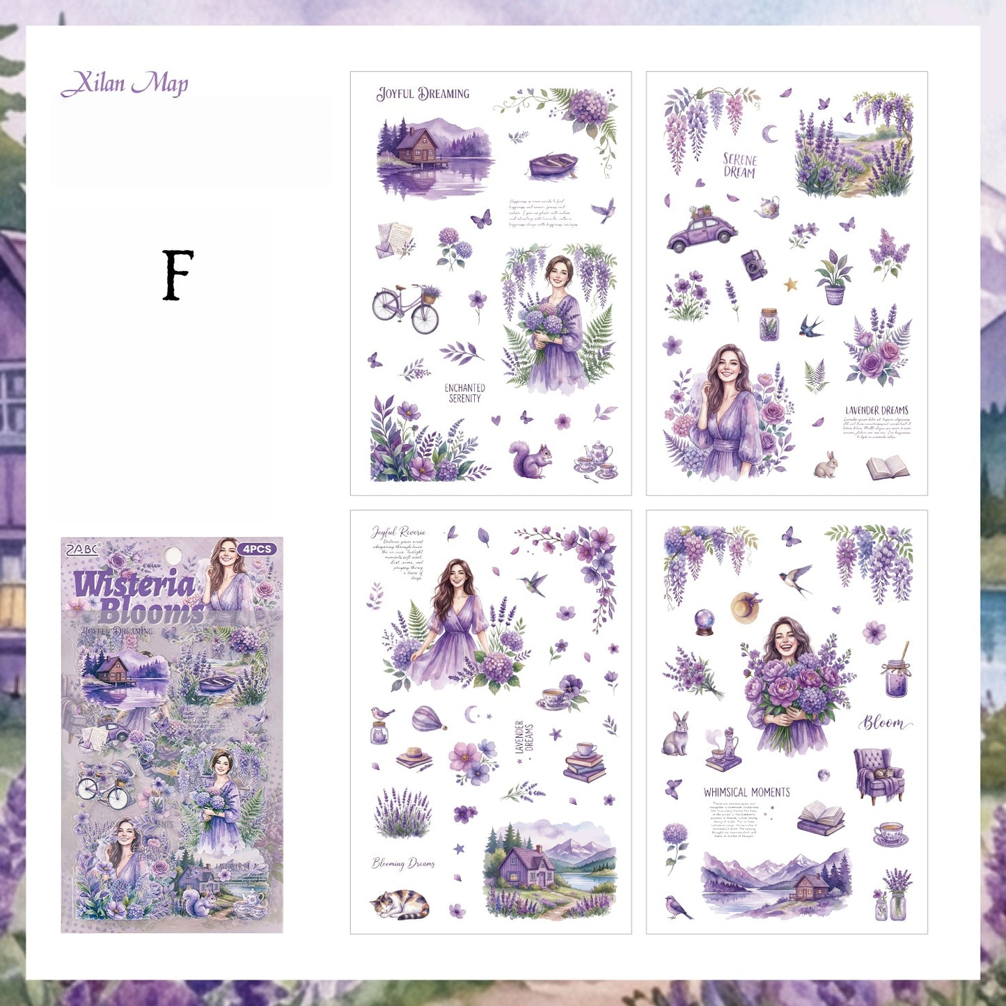Fragrant Meadow Adventure Stickers