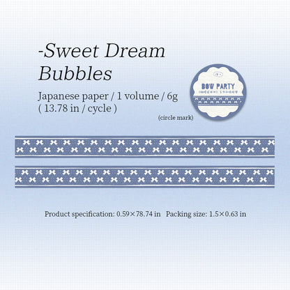 Bow Party Washi Tape