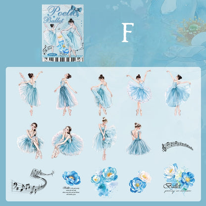 Ballet Monologue Stickers