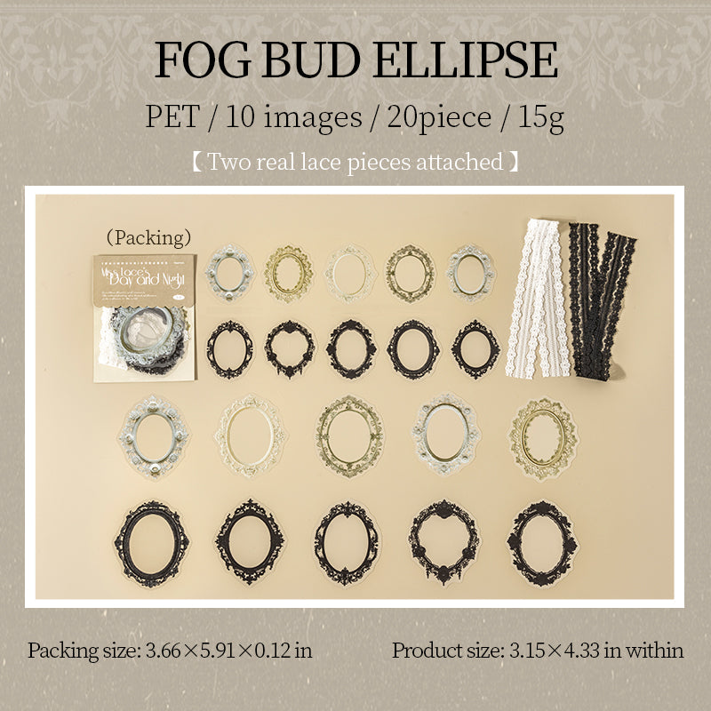 Elegant Lace Stickers
