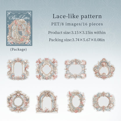 Rococo Letter Stickers