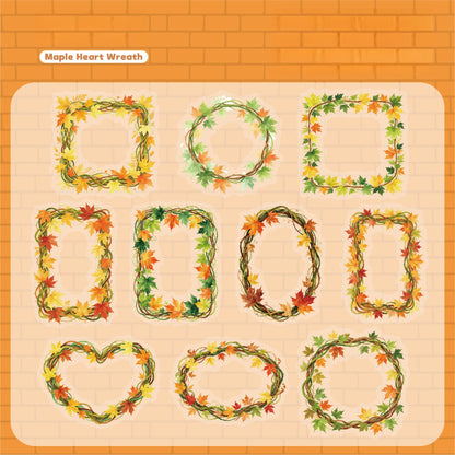 Vine Border Stickers