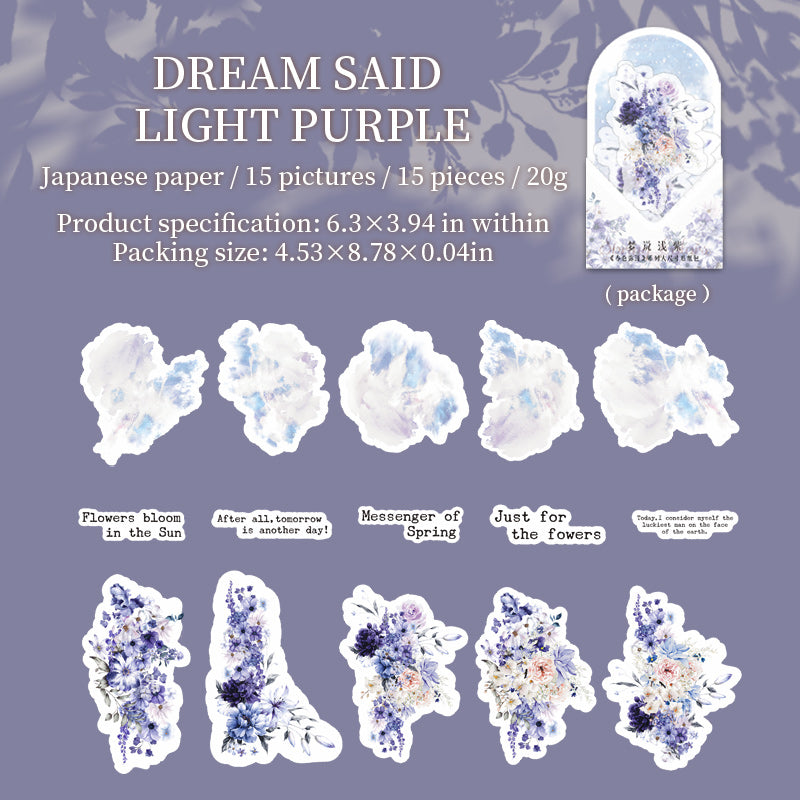 Gentle Glow of Spring Stickers