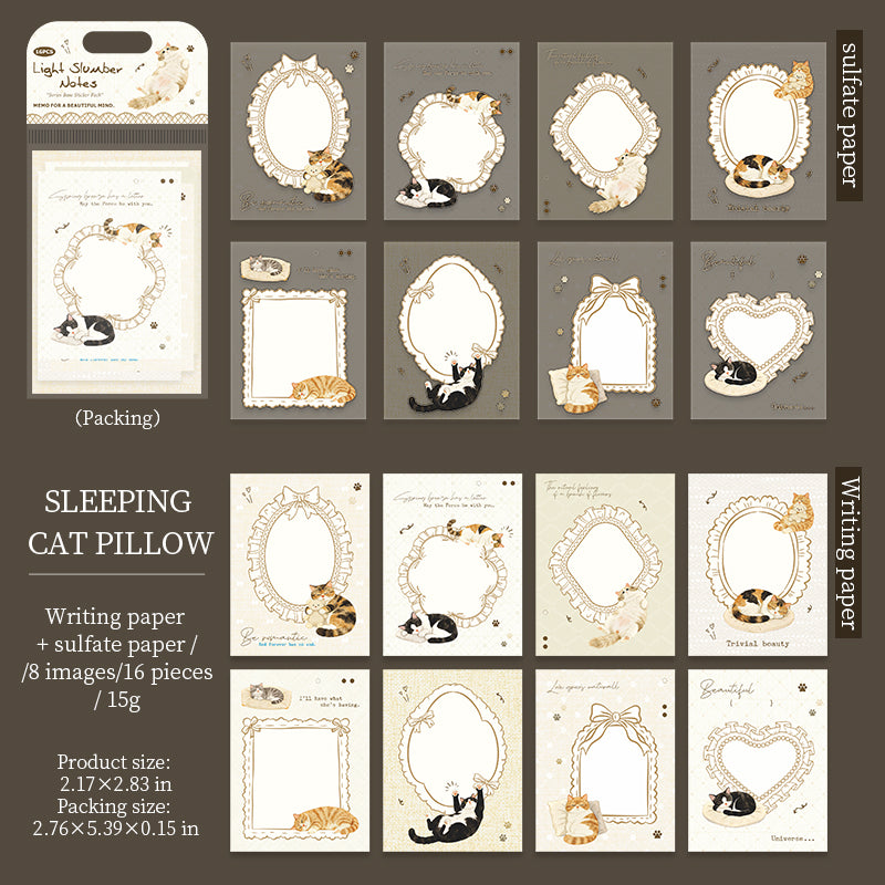 Dreamy Sleep Scribbles Stickers