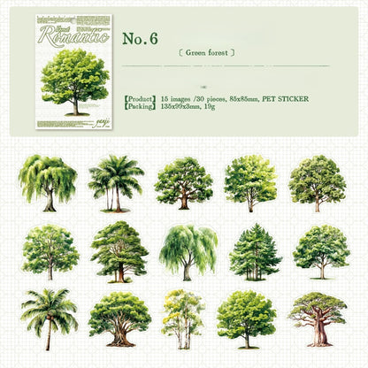 Romantic Forest Stickers