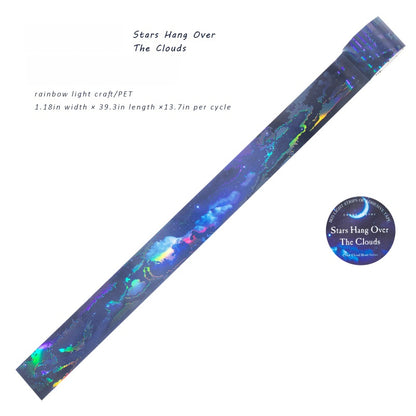 Heart of Colorful Clouds Tape