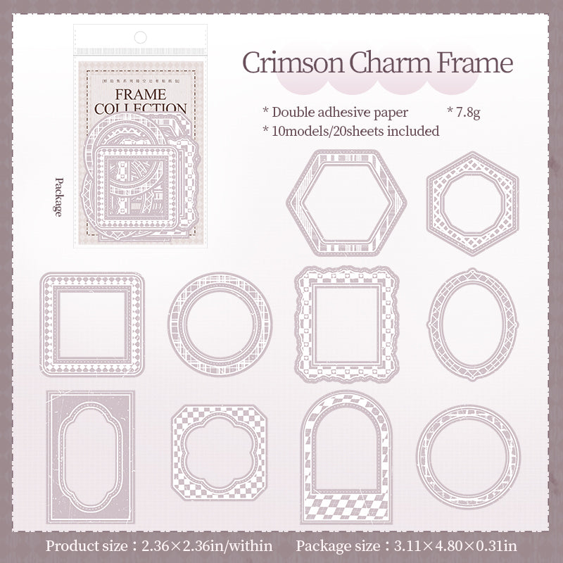 Framed Illustration Collection Sticker