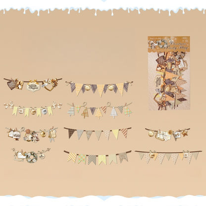 Christmas Bunting Stickers
