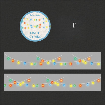 Colorful String Lights Tape