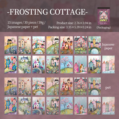 Whimsical Haunted Cottage sticker book