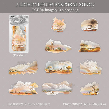 Cloudscape Scenery Stickers