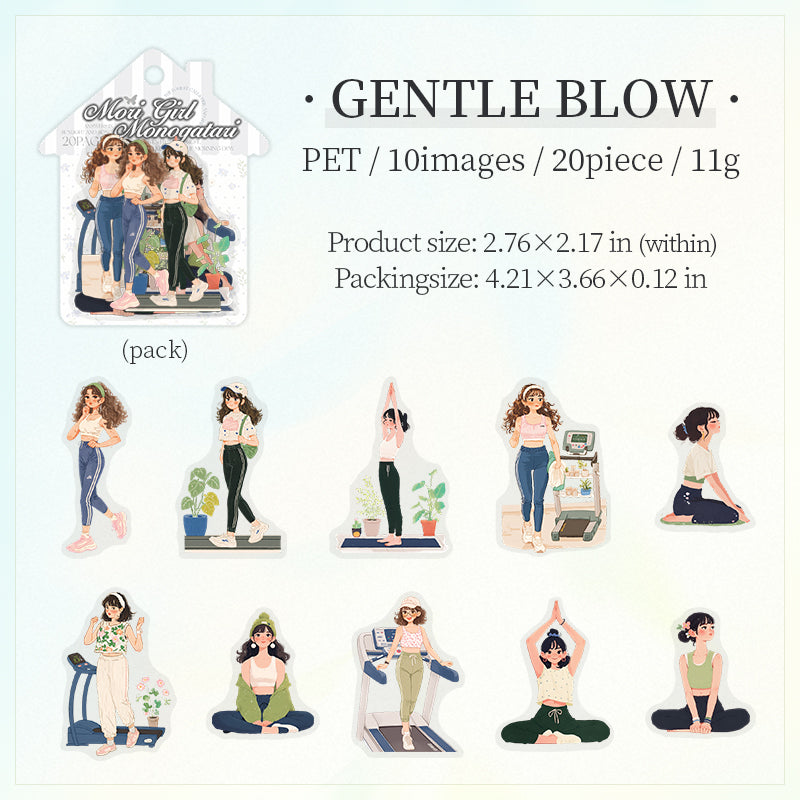 Forest Girl Tale Stickers