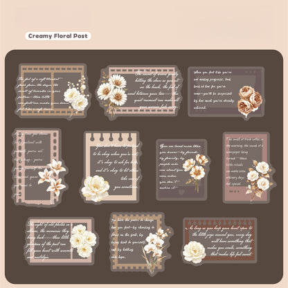 Floral Mail Stickers