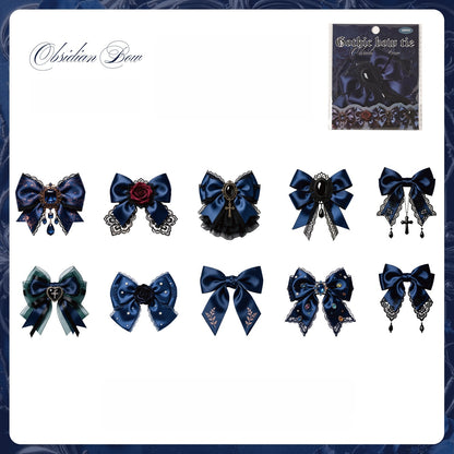 Gothic Bow Tie Stickers