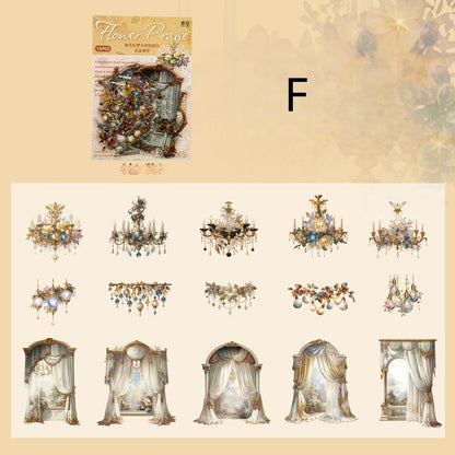 Floral Elegy Stickers