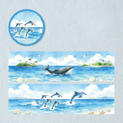 Coastal Letters Washi Tape