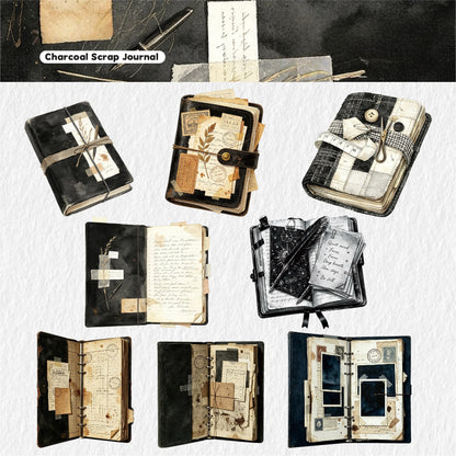 Vintage Books Stickers