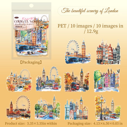 Colorful World Stickers