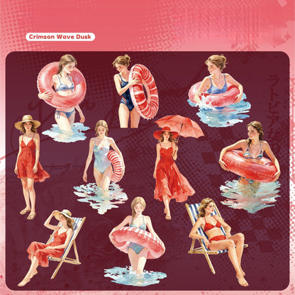 Hello Summer Stickers