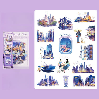 Travel Through Time Stickers
