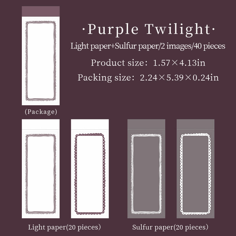 Pocket Frame Memo Pad