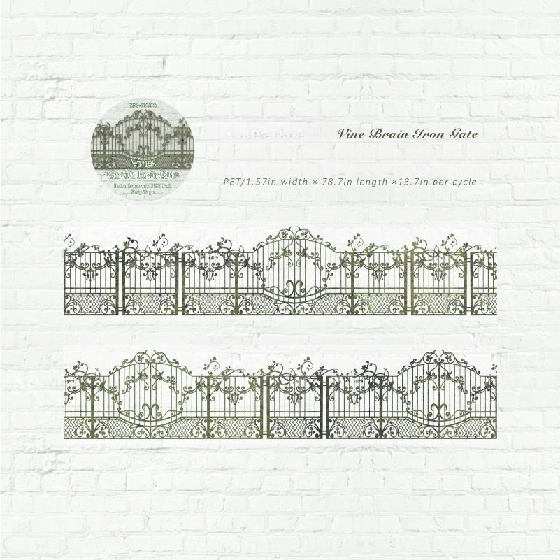 Ornate Iron Fence Tape