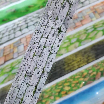 4cm*120cm Vintage Cobblestone Path Tape Collection