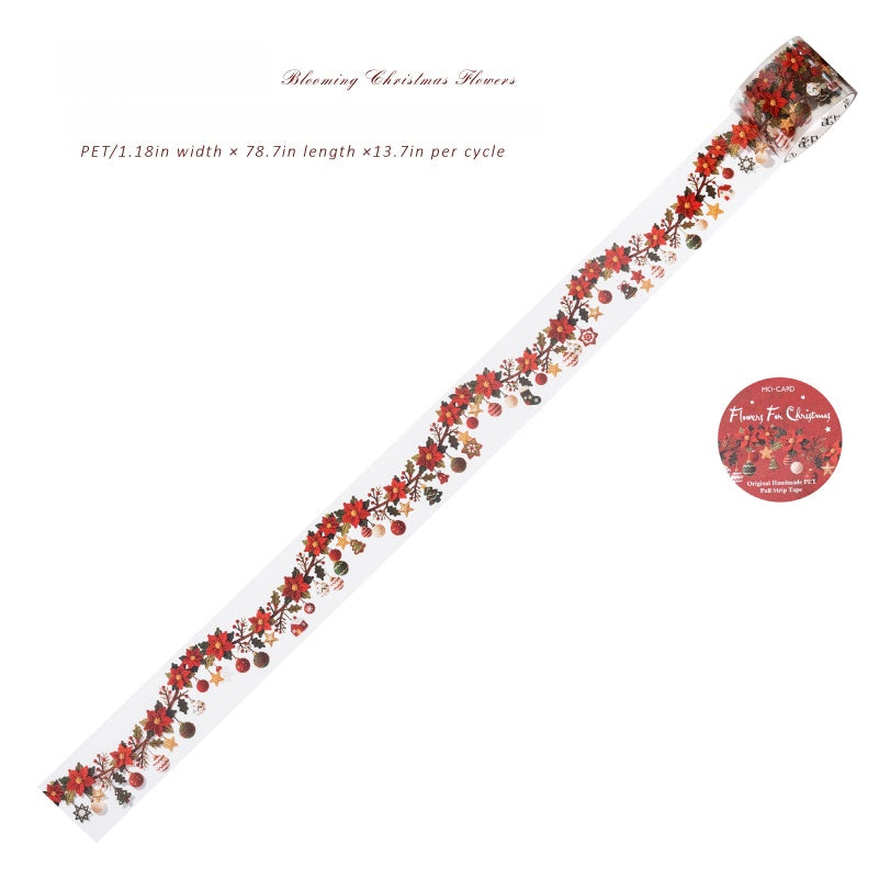Christmas Crochet Tape Roll