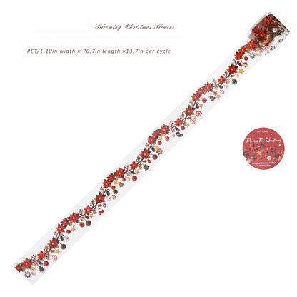 Christmas Crochet Tape Roll