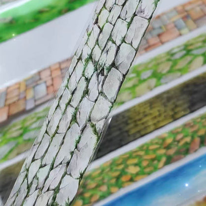 4cm*120cm Vintage Cobblestone Path Tape Collection