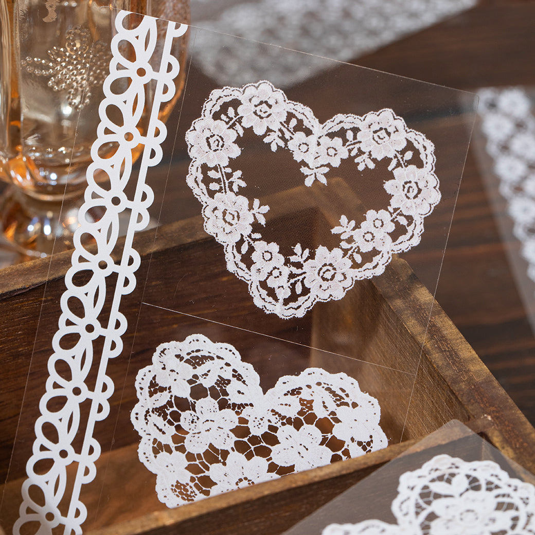Lace Whispers Stickers