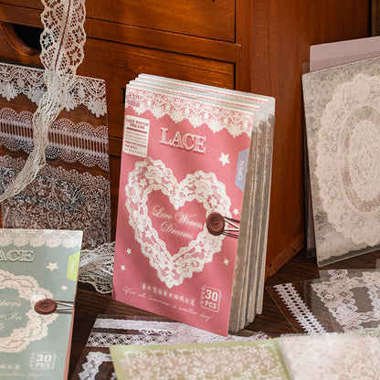 Lace Whispers Stickers