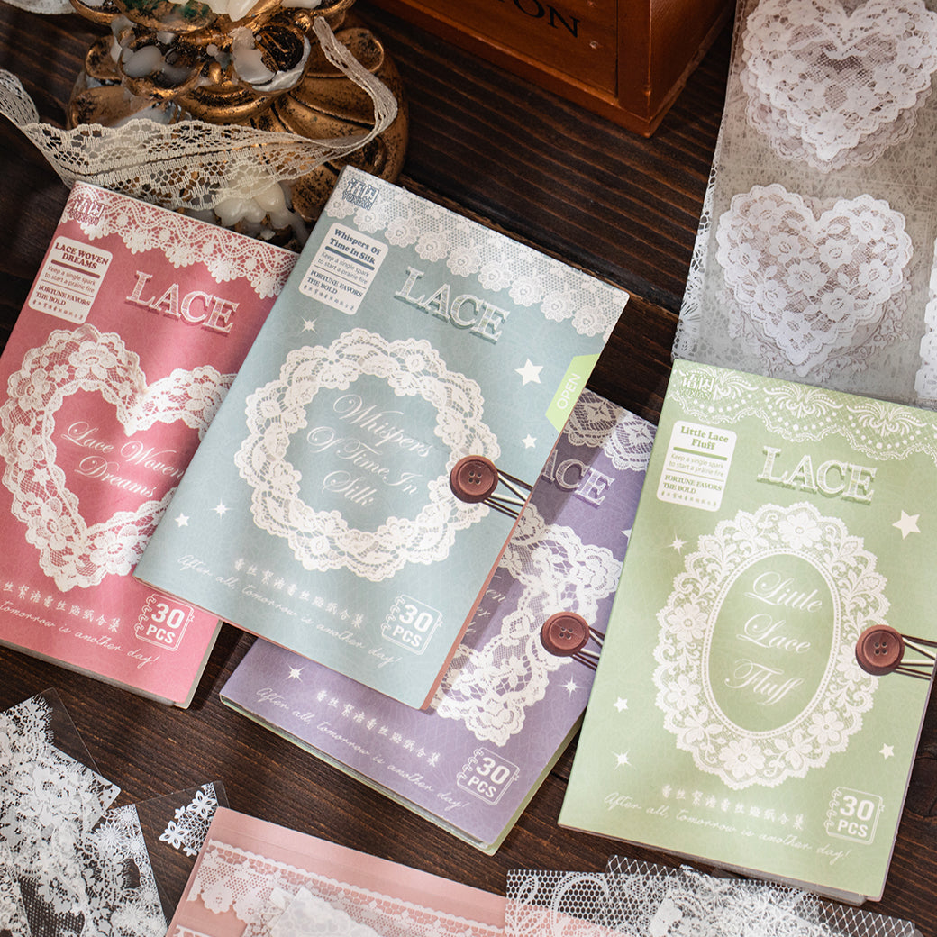 Lace Whispers Stickers