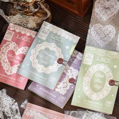 Lace Whispers Stickers
