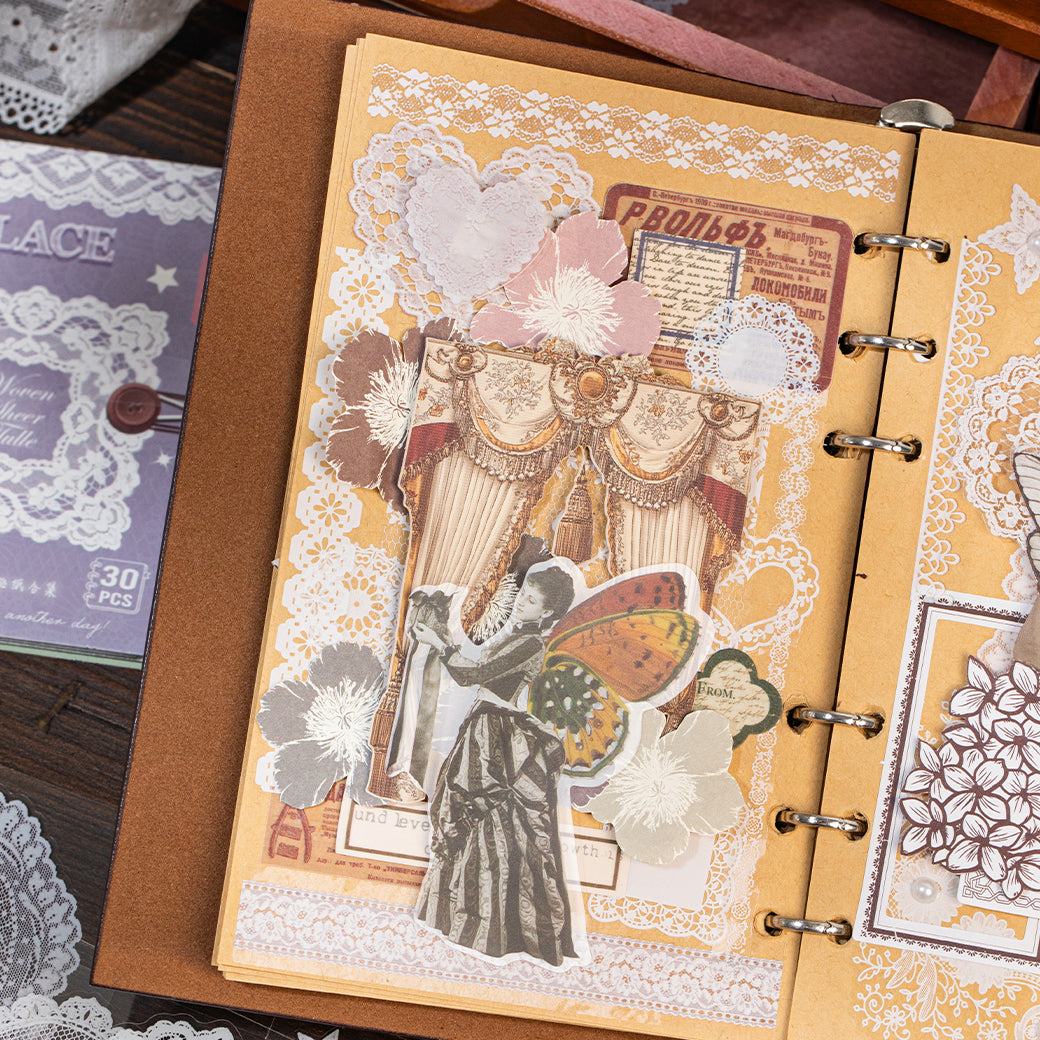 Lace Whispers Stickers