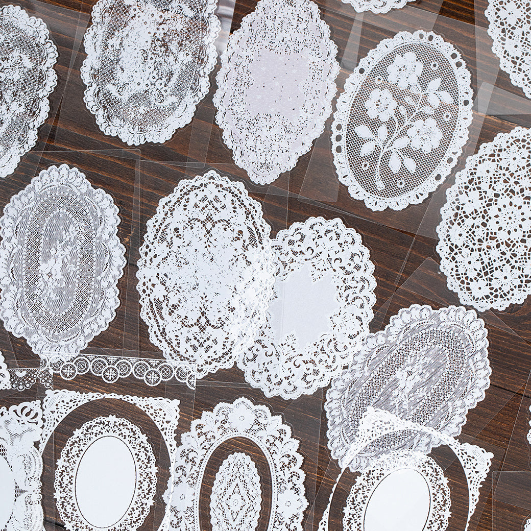 Lace Whispers Stickers
