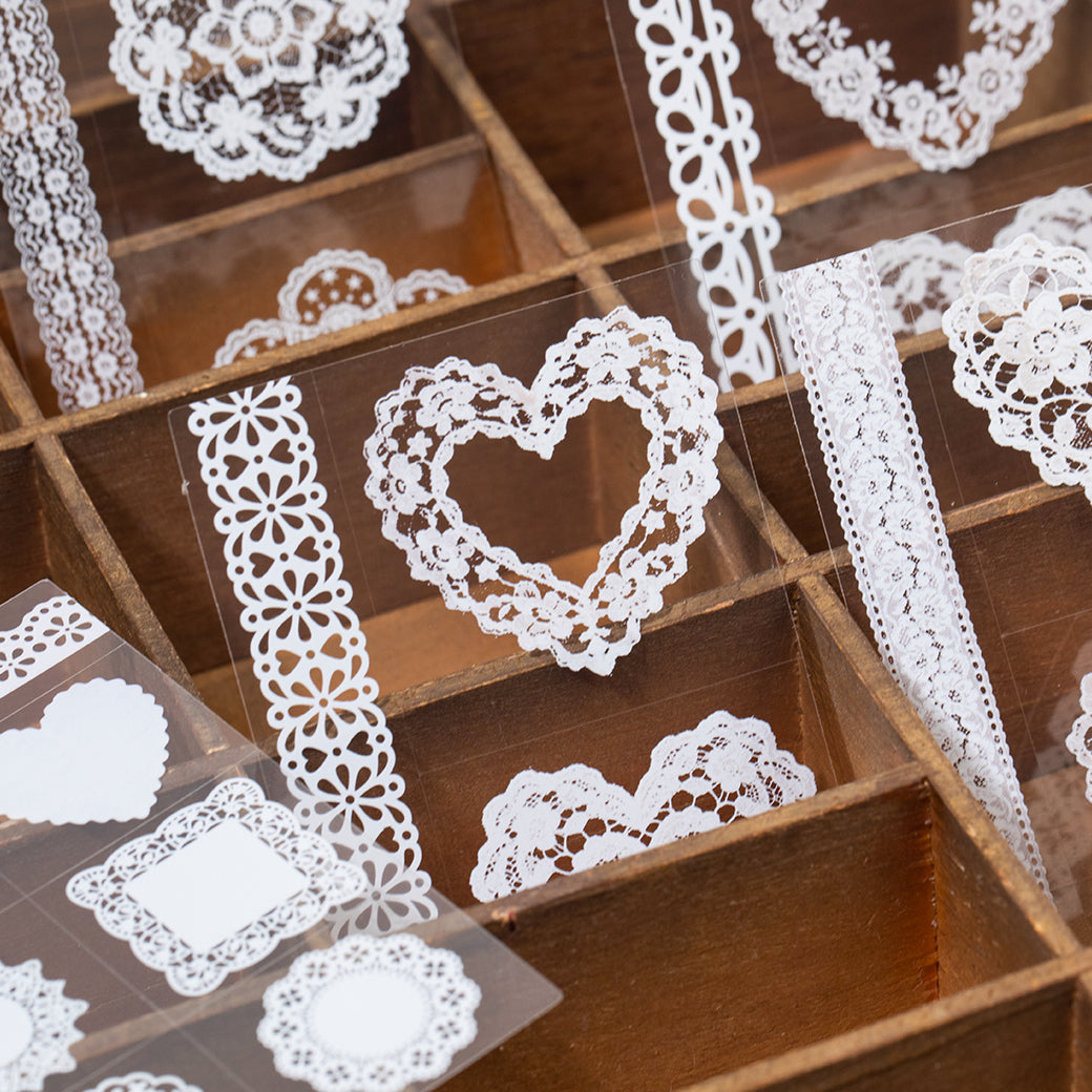Lace Whispers Stickers