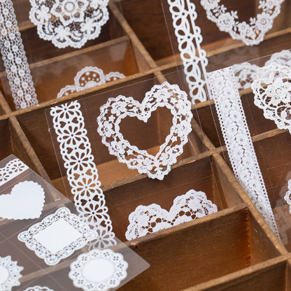 Lace Whispers Stickers