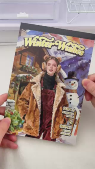 Winter Wishes Sticker Book