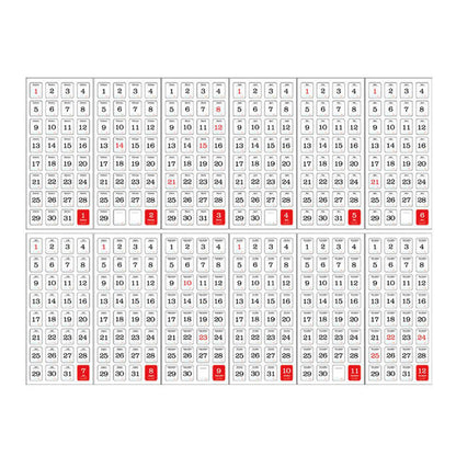365 Days Calendar Sticker