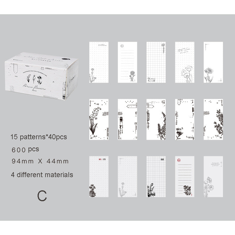 The Perfect Time Sticky Note 600pcs – Doodle Diarys