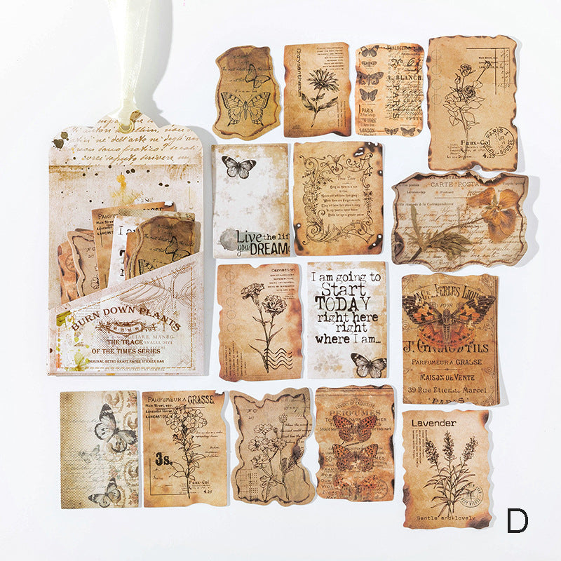 Vintage Stickers for Mini Journal Book – Doodle Diarys