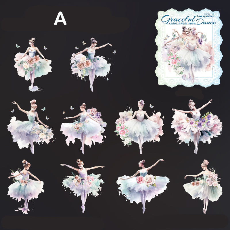 Ballet Girl Sticker