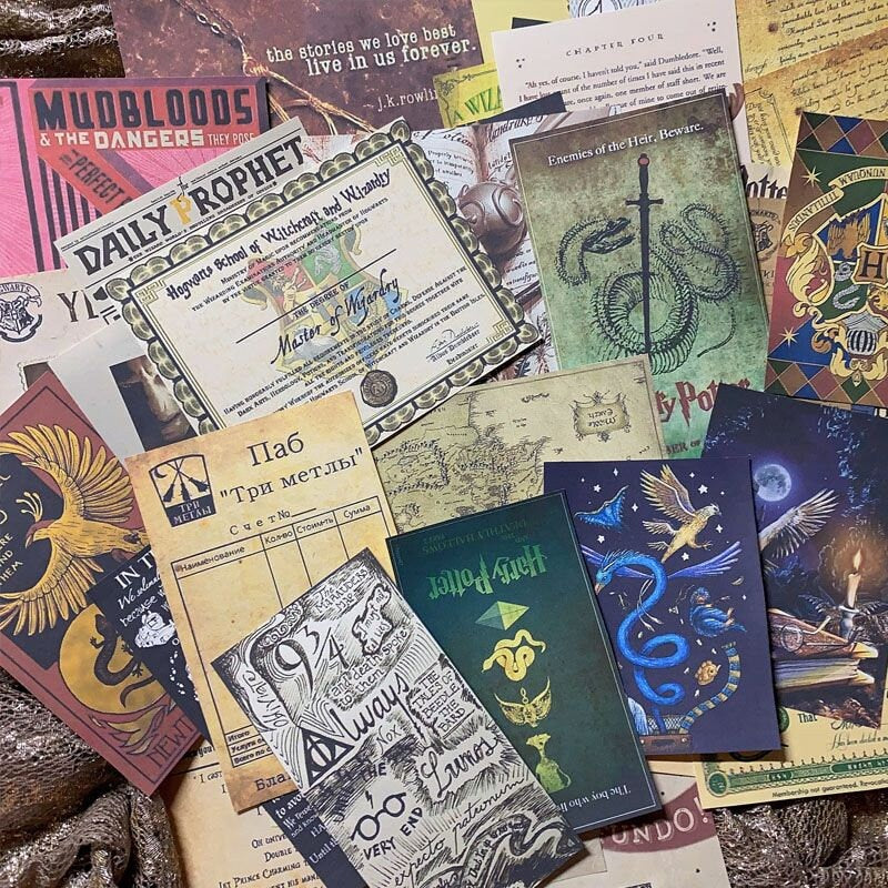 Harry Potter Handbook Material Paper Doodle Diarys