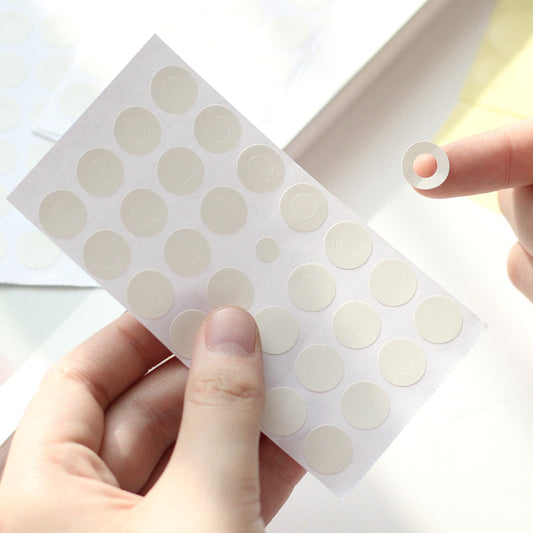 Reinforcement Stickers For Loose Leaf Paper Hole